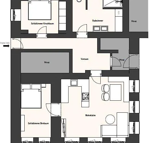 Apartman Gut Pecketsberg *
